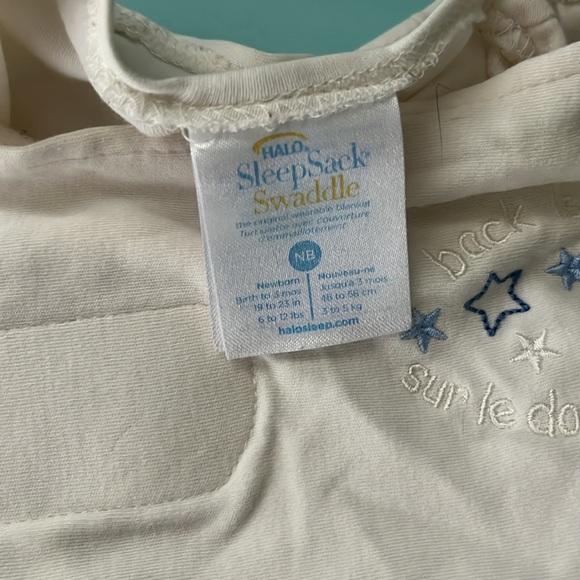 Lot of 2 newborn Halo sleepsacks - Picture 3 of 5